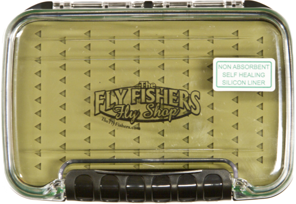 The Fly Fishers Silicone Dual Fly Box Logo The Fly Fishers Silicone Dual Fly Box Logo
